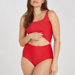 Ten Cate Secrets High Waist Slip Rood-L