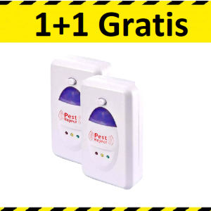 Benson ultrasonische ongedierte verdrijver - 1+1 Gratis