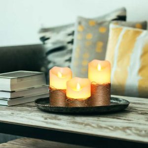 FlinQ LED Kaarsen Set - 3 Stuks