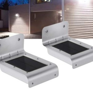 2-Pack Eco Solar LED Buitenlampen