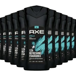 12x 400ML Axe Shower Gel Apollo