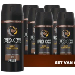 6x150ml Axe Deo Spray Dark Temptation