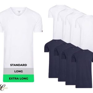 4-Pack Extra Lange T-Shirts