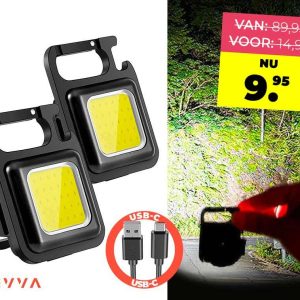SEVVA Mini Oplaadbare LED COB Lamp