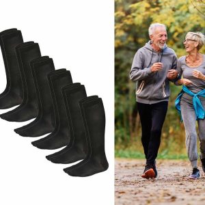 Compressiesokken Zwart
