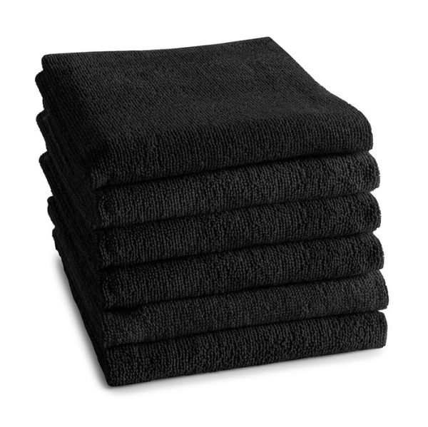 DDDDD Keukendoek Logo Zwart - 6 stuks