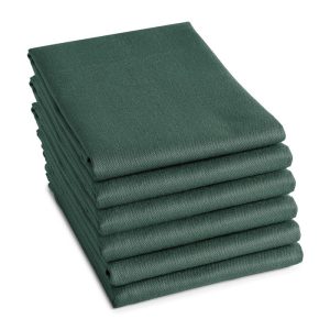 DDDDD Theedoek Logo Groen - 6 stuks