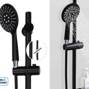 Bath & Shower Zwarte Doucheset