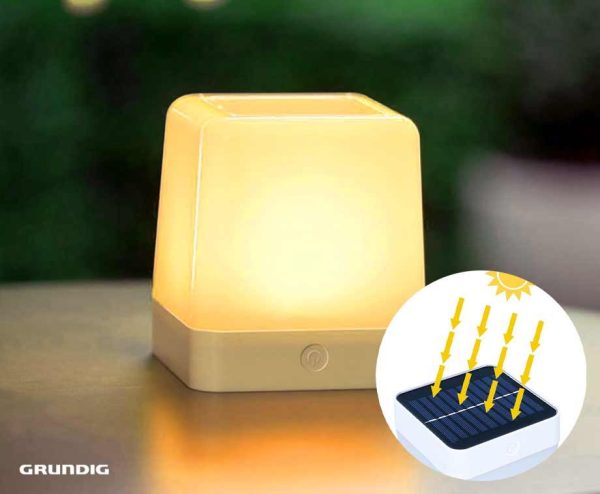 Draadloze Solar Tafellamp