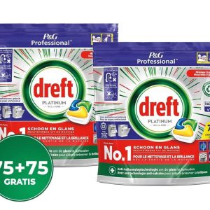 Dreft All-in-1 Platinum Vaatwastabs Citroen