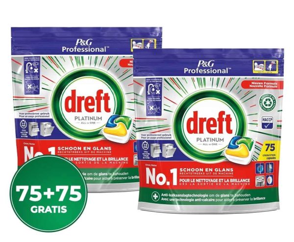 Dreft All-in-1 Platinum Vaatwastabs Citroen
