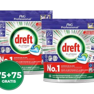 Dreft All-in-1 Platinum Vaatwastabs Regular