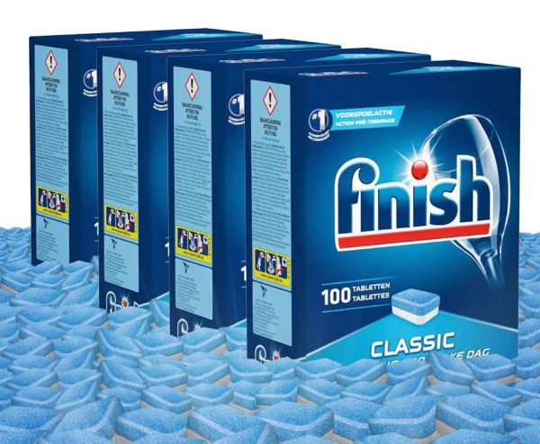 VOORDEELPACK 400x Finish Classic Vaatwastabs