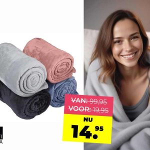 Arti Casa XXL Flanel Fleece Deken