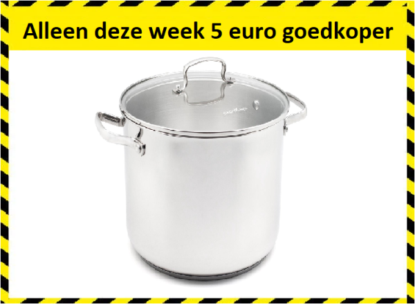GreenChef Profile Plus Soeppan - 7,6L - 24 cm - Inductie