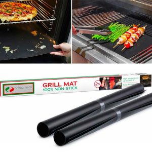 2-Pack Herbruikbare BBQ- En Ovenmatten