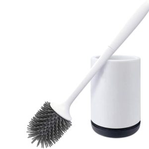 Basic Siliconen Toiletborstel - Met houder