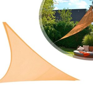 Schaduwdoek - 3 x 3 x 3 M - Driehoek - Beige
