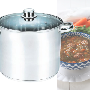 Michelino RVS soeppan - 6 liter