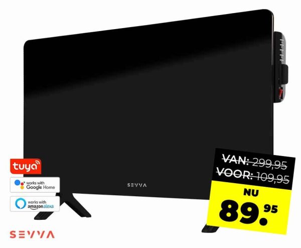 SEVVA® Slim Infrarood Verwarmingspaneel met WiFi