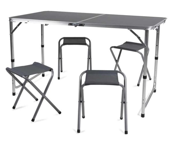 Inklapbare Campingtafelset
