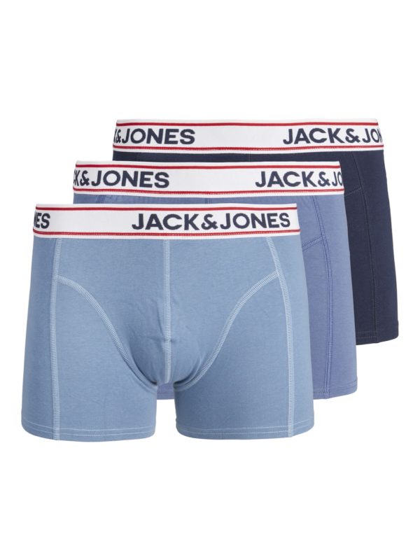 Jack & Jones Boxershorts JACJAKE Trunks 3-pack Vintage Blue / Navy