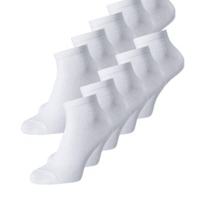 Jack & Jones Sneakersokken Heren JACDONGO 10-pack Wit