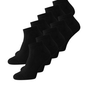 Jack & Jones Sneakersokken Heren JACDONGO 10-pack Zwart