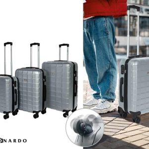 3-Delige Set Leonardo Trolley Koffers