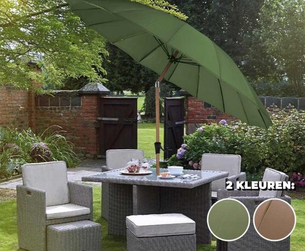 Luxe Shanghai Parasol 280cm