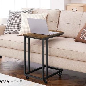 SEVVA® Home Mobiele Bijzettafel Julie Hout
