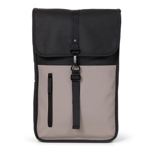 Norländer Dull PU Duo Rugtas Black Grijs