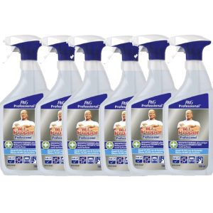 MR. PROPER Professional Desinfecterende Allesreiniger & glasreiniger Spray 6x 750ML