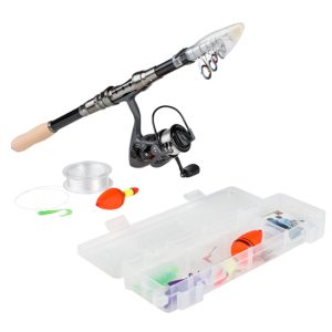 Vishengel set - Carbon - 30-delige set