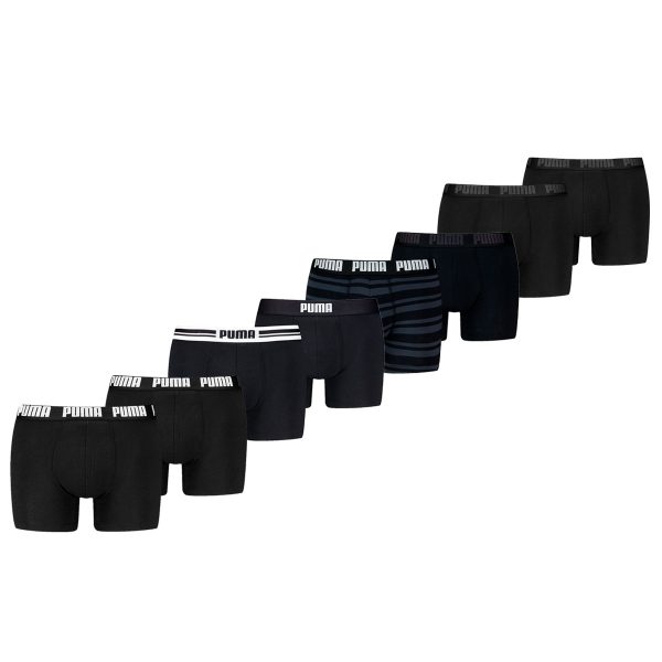 Puma Boxershorts 8-pack Black-S