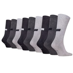 Puma Sportsokken Cushioned New Generation 9-pack Grey Melange