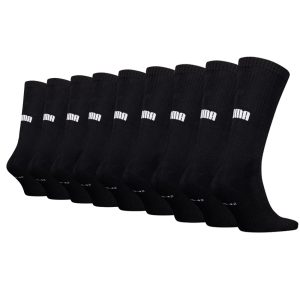 Puma Sportsokken Cushioned New Generation 9-pack Zwart