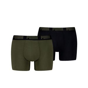 Puma Boxershorts Everyday Basic 2-pack Forest Night Tonal-L