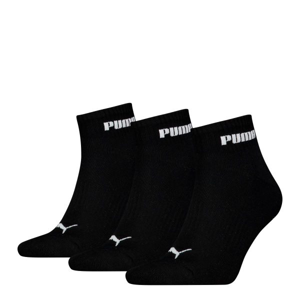 Puma Quartersokken Cushioned New Generation 3-pack Zwart-39/42