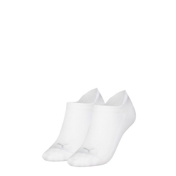 Puma Sneakersokken Dames Cushioned 2-pack Wit