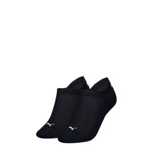 Puma Sneakersokken Dames Cushioned 2-pack Zwart