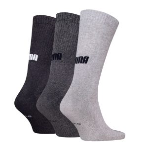 Puma Sportsokken Cushioned New Generation 3-pack Grey Melange