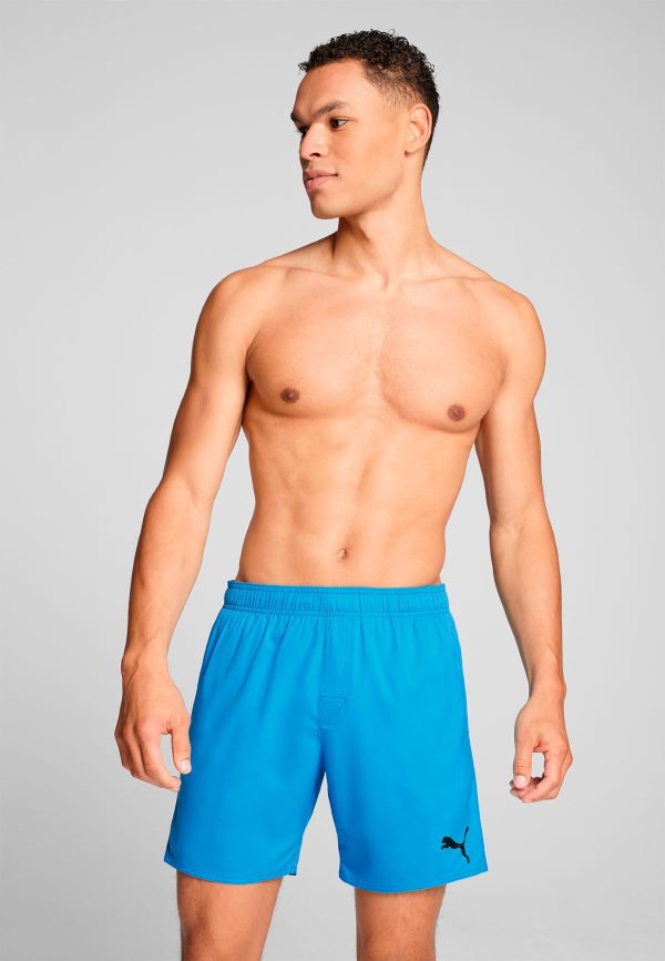 Puma Zwembroek Heren Mid Shorts Speed Blue-XL