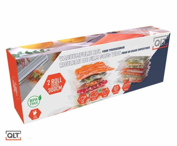 28x600 cm Vacuumfolie Rol Voor QLT Vacumeermachine