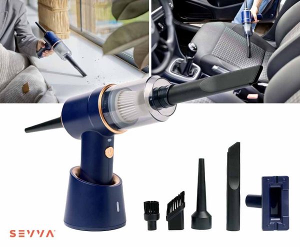 SEVVA® 2-In-1 Mini Stofzuiger