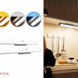 SEVVA® 2-Pack Draadloze Smart Sensor LED Light