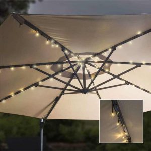 Solar Parasol Verlichting 72 LED&apos;s