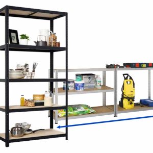 Robuuste Stellingkast Met 5 Planken