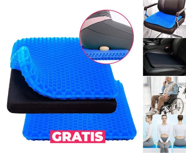 Drukverlagend Supercomfort Gel Zitkussen