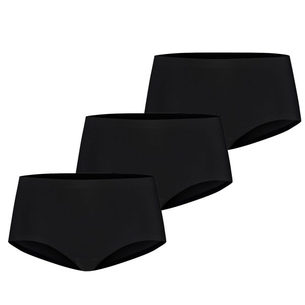 Ten Cate Secrets Midi Slip 3-pack Zwart-M